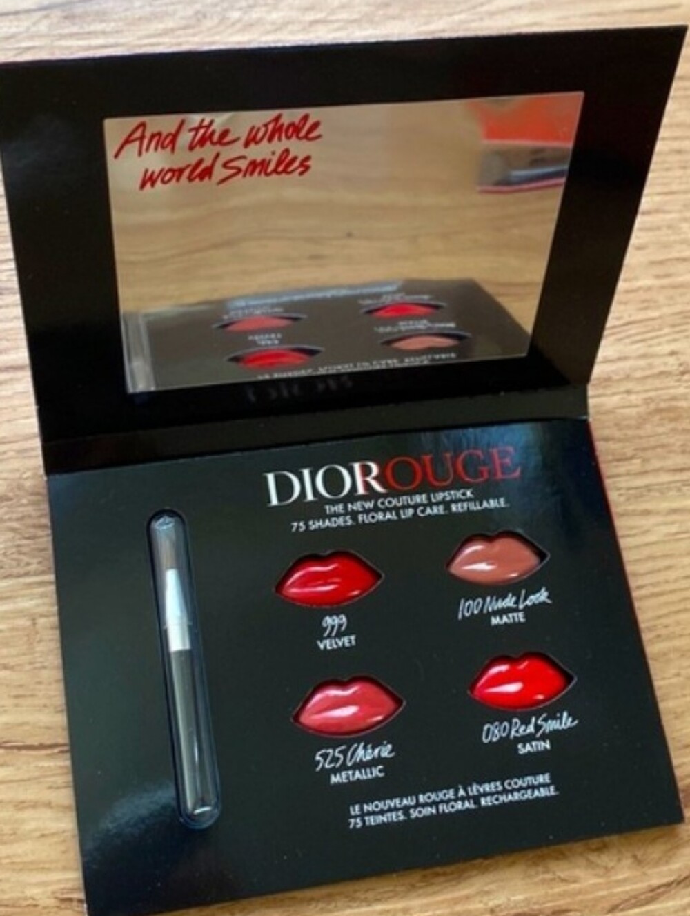 Dior Rouge Lipstick Card 999 100 525 080